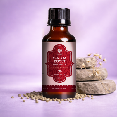  O Mega Boost Hemp seed oil 100ml